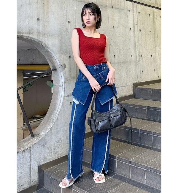 MURUA「カットワークトングサンダル」|サンダル|