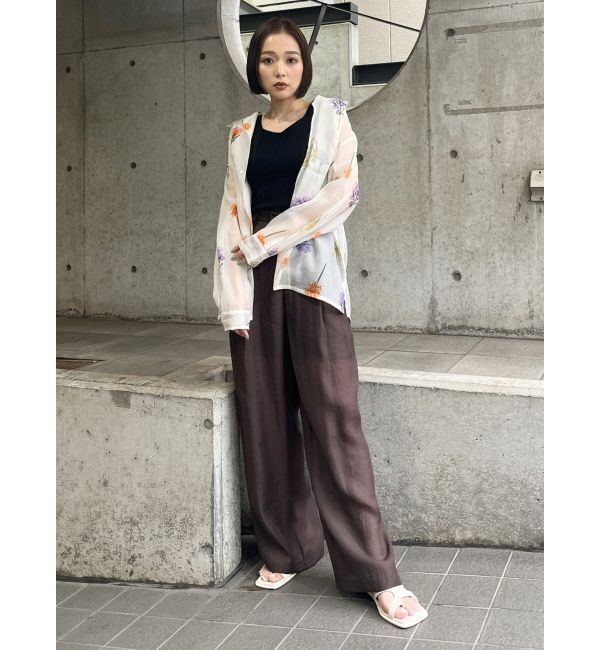 MURUA「カットワークトングサンダル」|サンダル|