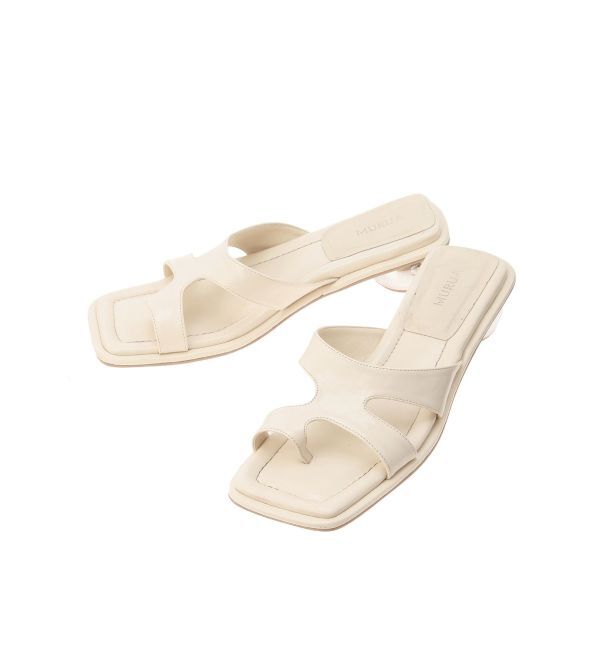 MURUA「カットワークトングサンダル」|サンダル|