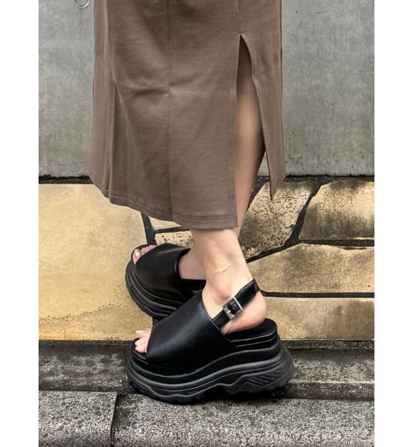 MURUA「スニーカーソールレザーサンダル」|サンダル|