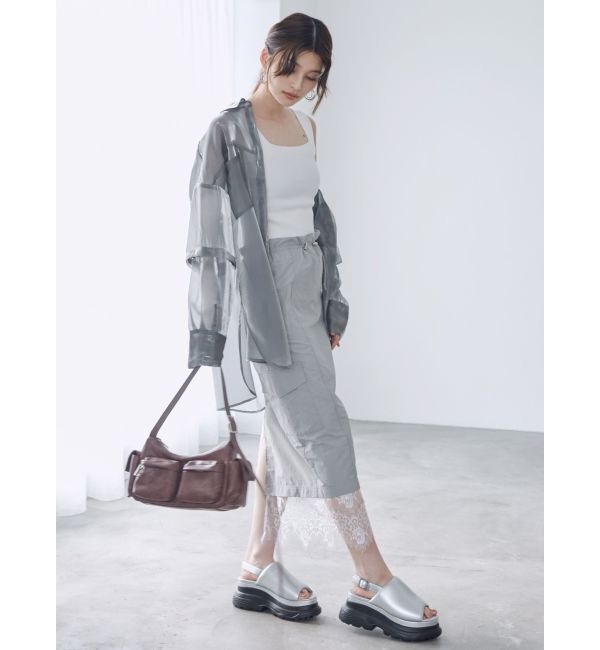 MURUA「スニーカーソールレザーサンダル」|サンダル|