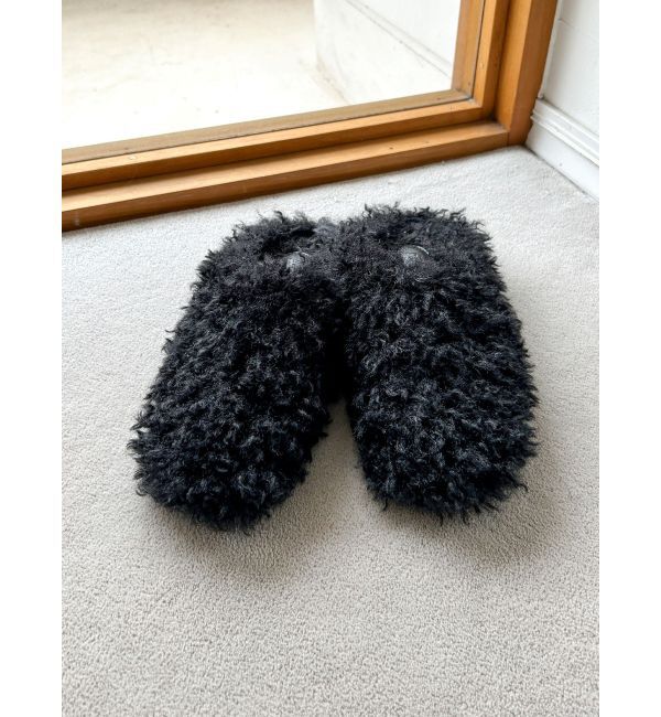 Ungrid「ボアフラットシューズ」|その他|