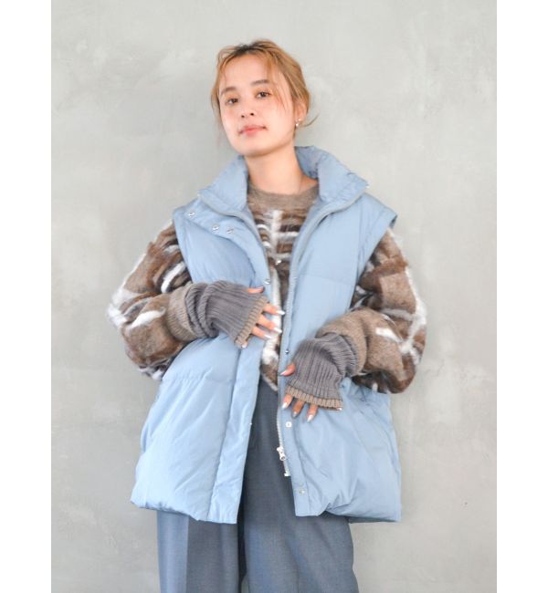 Ungrid「チェックジャカードルーズニット」|ニット・セーター|