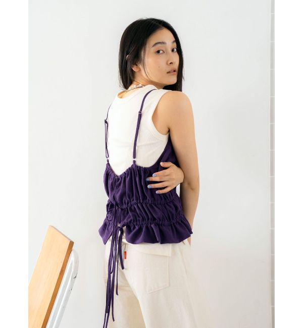 Ungrid「キャミレイヤードタンクトップ」|タンクトップ|
