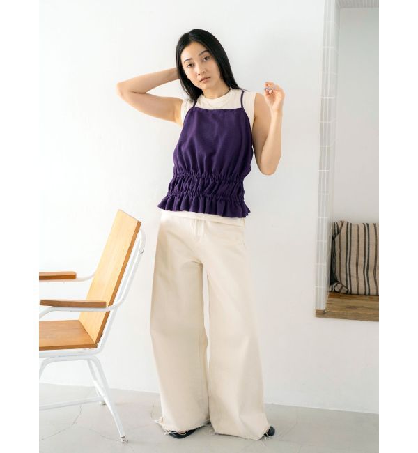 Ungrid「キャミレイヤードタンクトップ」|タンクトップ|