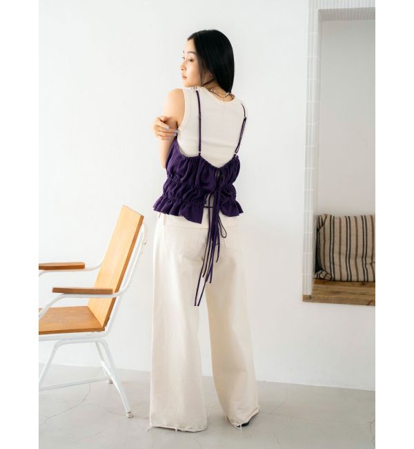 Ungrid「キャミレイヤードタンクトップ」|タンクトップ|