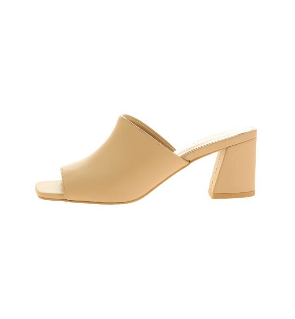 LAGUNAMOON「ミニマルミッドヒールサンダル」|サンダル|