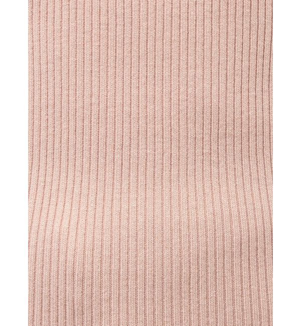 LAGUNAMOON「カーブネックデザインニットプルオーバー」|ニット・セーター|