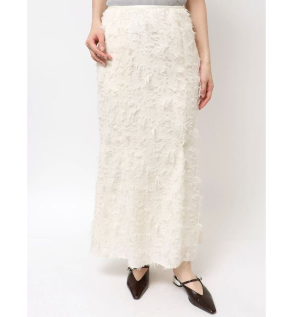 LAGUNAMOON「カットジャガードナロースカート」|スカート|