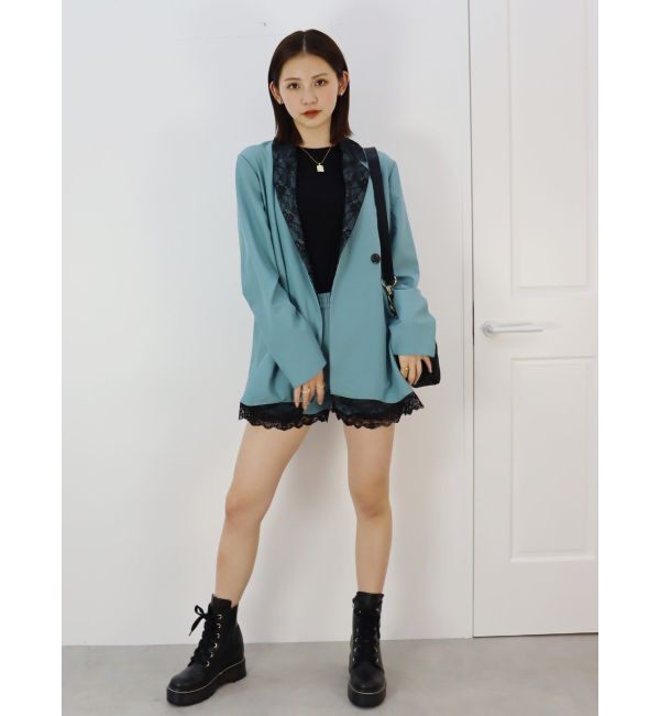 EVRIS「レースドッキングショートパンツ【セットアップ着用可能】」|その他|