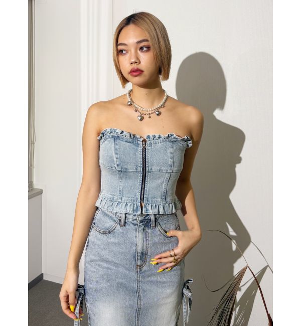 EVRIS「SHELL HEART 2連ネックレス」|ネックレス|