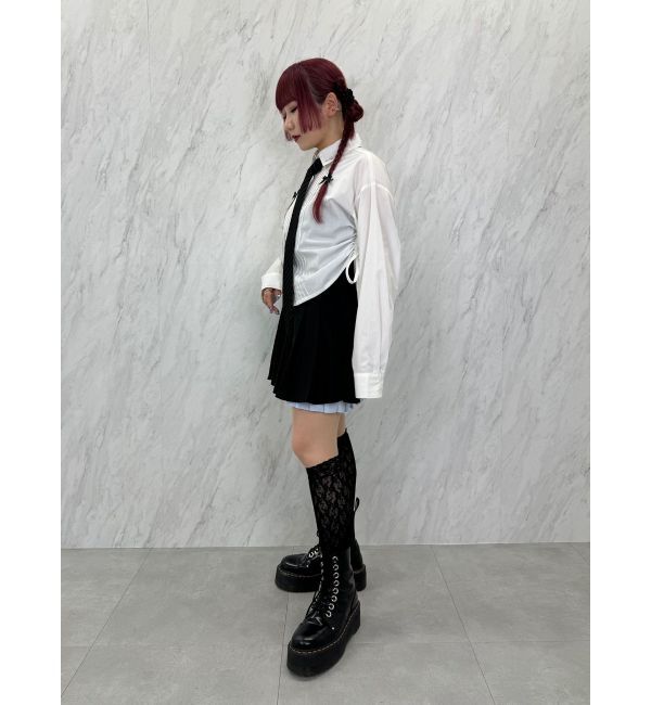 jouetie「フロントプリーツサイドギャザーシャツ」|シャツ・ブラウス|