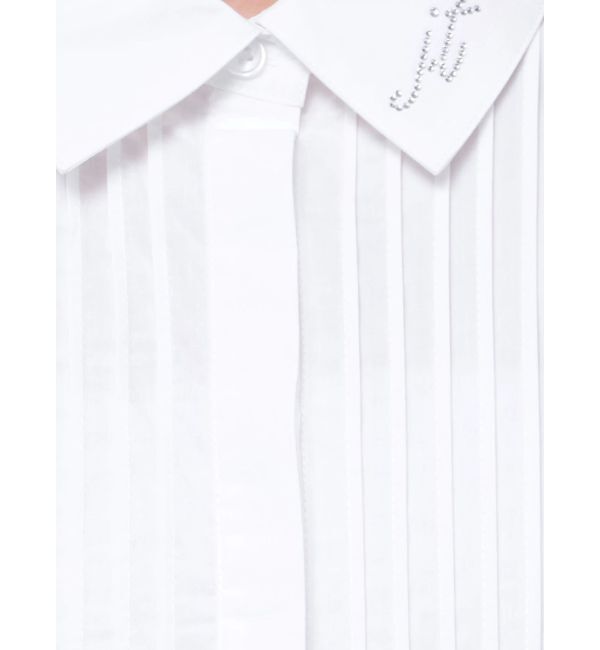 jouetie「フロントプリーツサイドギャザーシャツ」|シャツ・ブラウス|