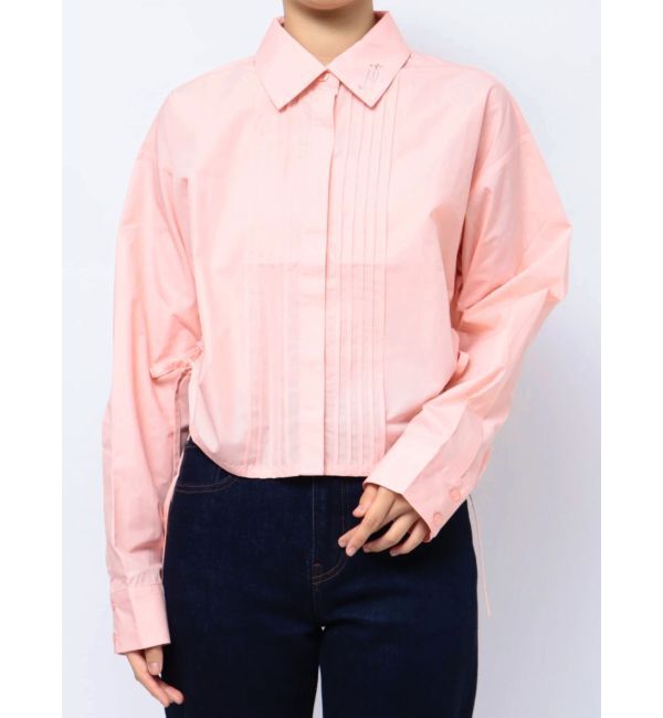 jouetie「フロントプリーツサイドギャザーシャツ」|シャツ・ブラウス|