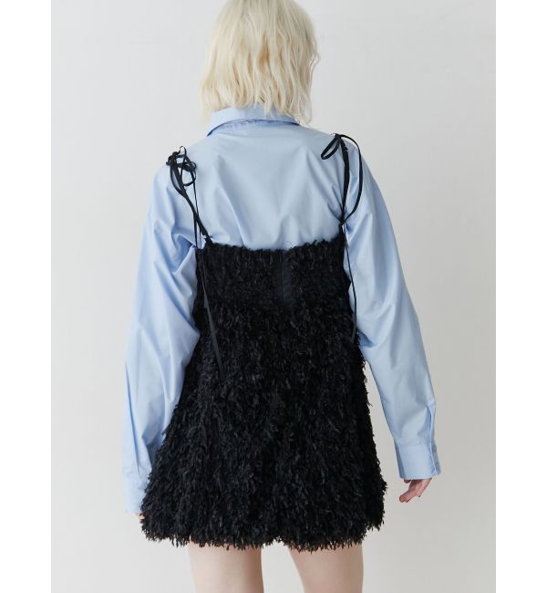 jouetie「フロントプリーツサイドギャザーシャツ」|シャツ・ブラウス|