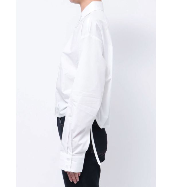 jouetie「フロントプリーツサイドギャザーシャツ」|シャツ・ブラウス|