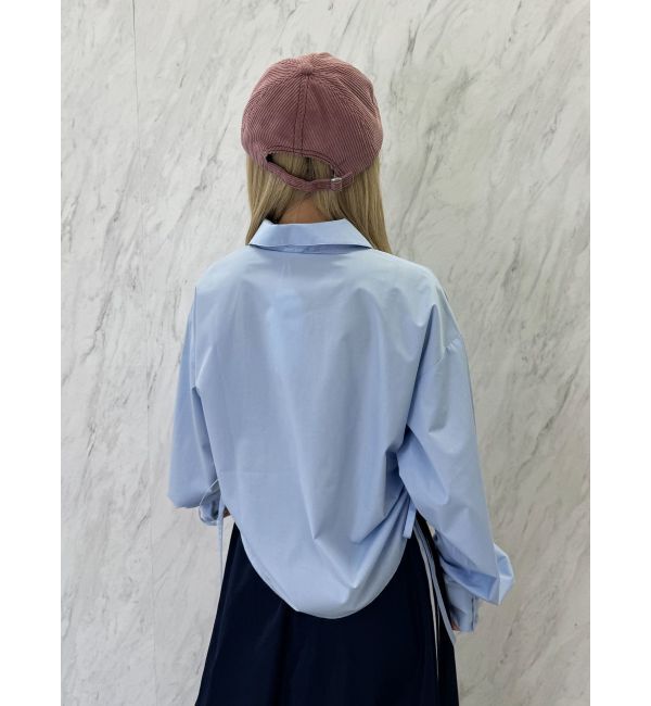 jouetie「フロントプリーツサイドギャザーシャツ」|シャツ・ブラウス|