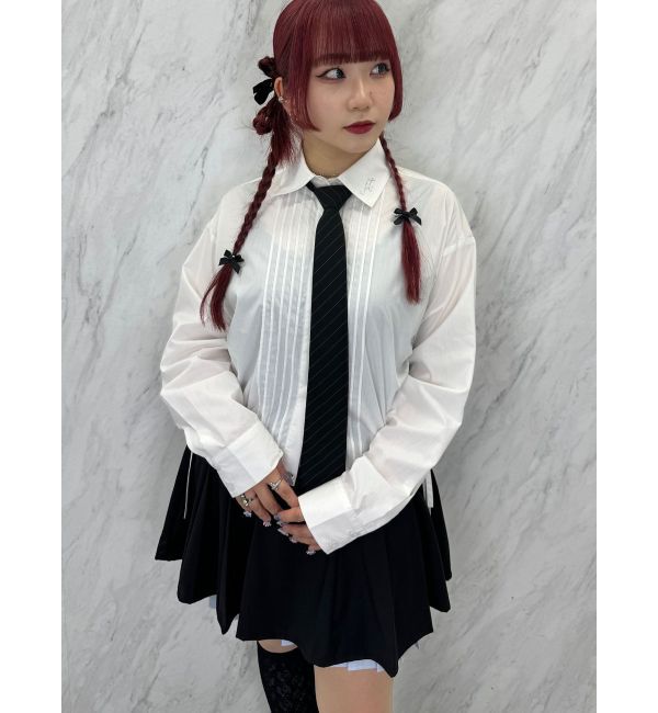 jouetie「フロントプリーツサイドギャザーシャツ」|シャツ・ブラウス|