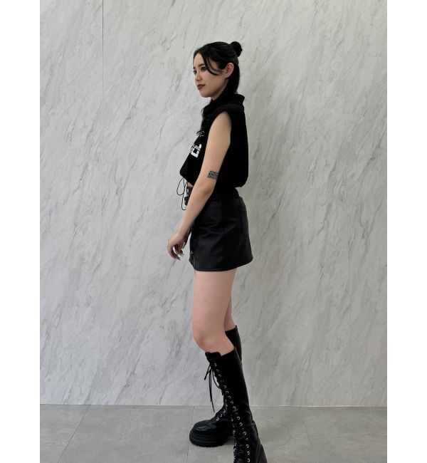 jouetie「スポーティーハーフZIPトップス」|Tシャツ・カットソー|