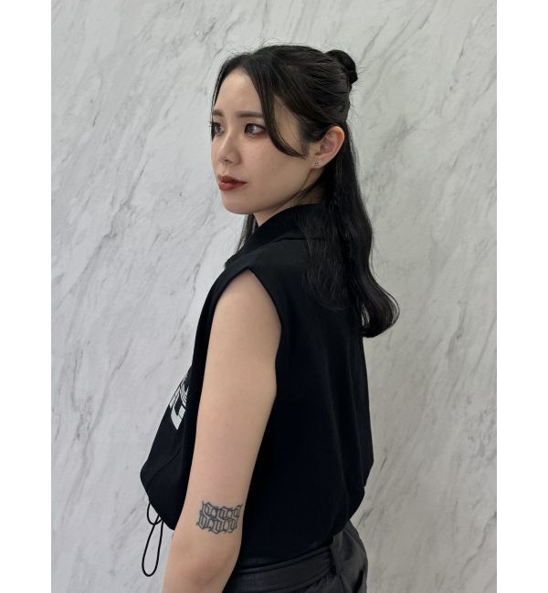 jouetie「スポーティーハーフZIPトップス」|Tシャツ・カットソー|