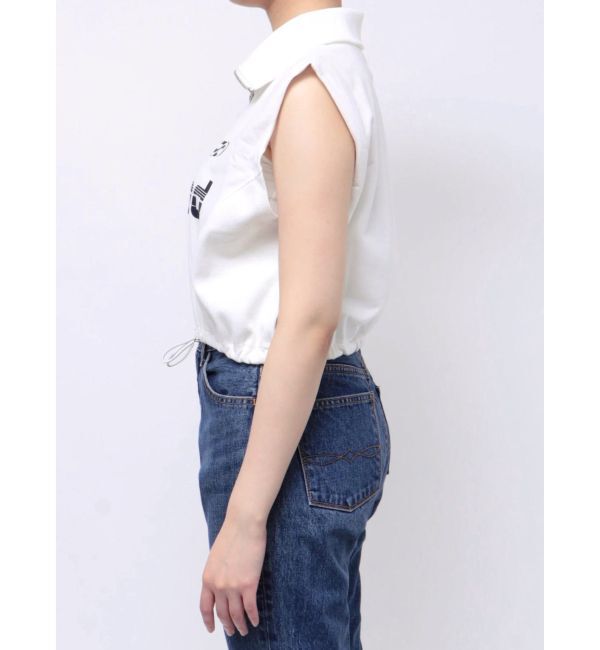 jouetie「スポーティーハーフZIPトップス」|Tシャツ・カットソー|