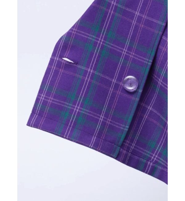 jouetie「【FRUITSZIPPER仲川瑠夏】クロップドジャケット」|テーラードジャケット|