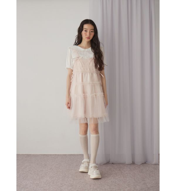 merry jenny「petit flowerセーラートップス」|Tシャツ・カットソー|