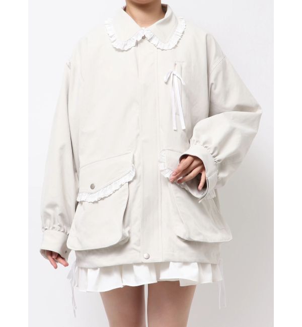 merry jenny「デコラティブワークブルゾン」|ブルゾン・スタジャン|