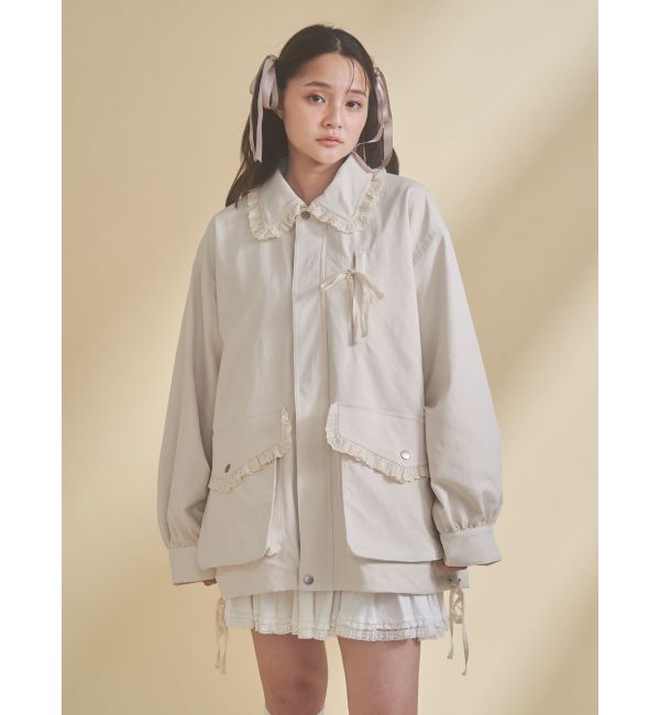 merry jenny「デコラティブワークブルゾン」|ブルゾン・スタジャン|