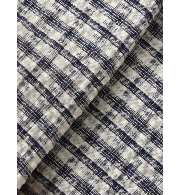 merry jenny「チェックフリルカラーワンピース」|ワンピース|