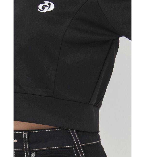 GYDA「GD track 2ラインオフショルトップス」|Tシャツ・カットソー|