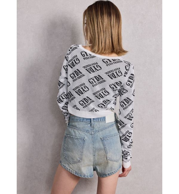 GYDA「GYDA POSH FADITAL ニットカーディガン」|カーディガン|