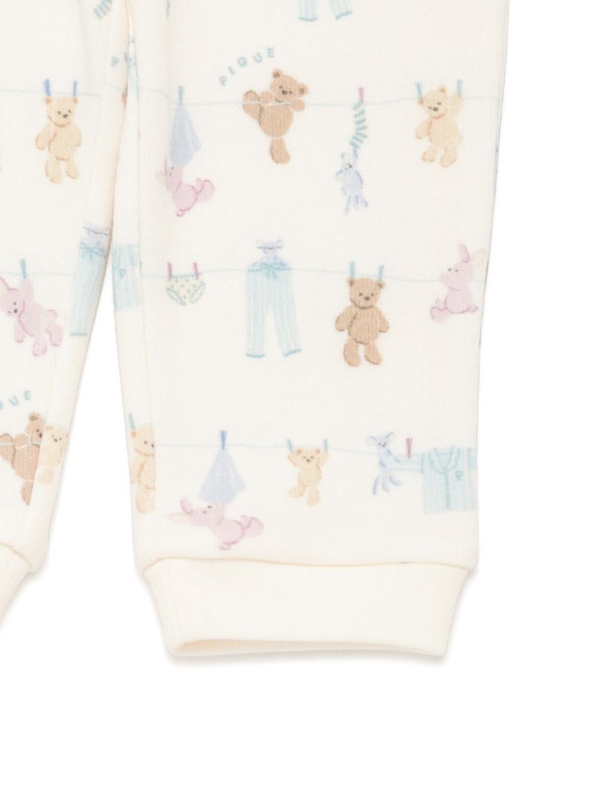 GELATO PIQUE KIDS & BABY「【BABY】ウォッシングアニマル柄ロングパンツ」|その他ベビーウェア|