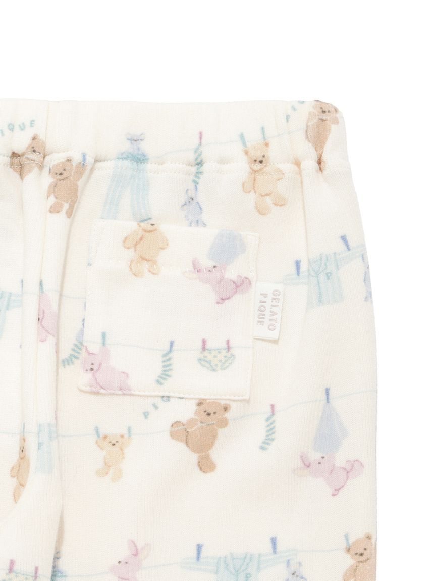 GELATO PIQUE KIDS & BABY「【BABY】ウォッシングアニマル柄ロングパンツ」|その他ベビーウェア|