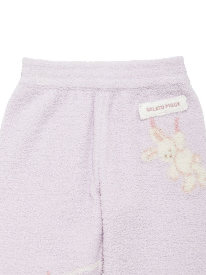 GELATO PIQUE KIDS & BABY「【BABY】エアリーモコウォッシングアニマルジャガードロングパンツ」|その他ベビーウェア|