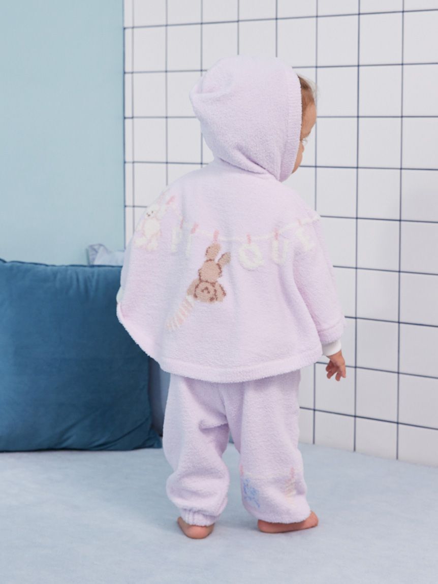 GELATO PIQUE KIDS & BABY「【BABY】エアリーモコウォッシングアニマルジャガードロングパンツ」|その他ベビーウェア|