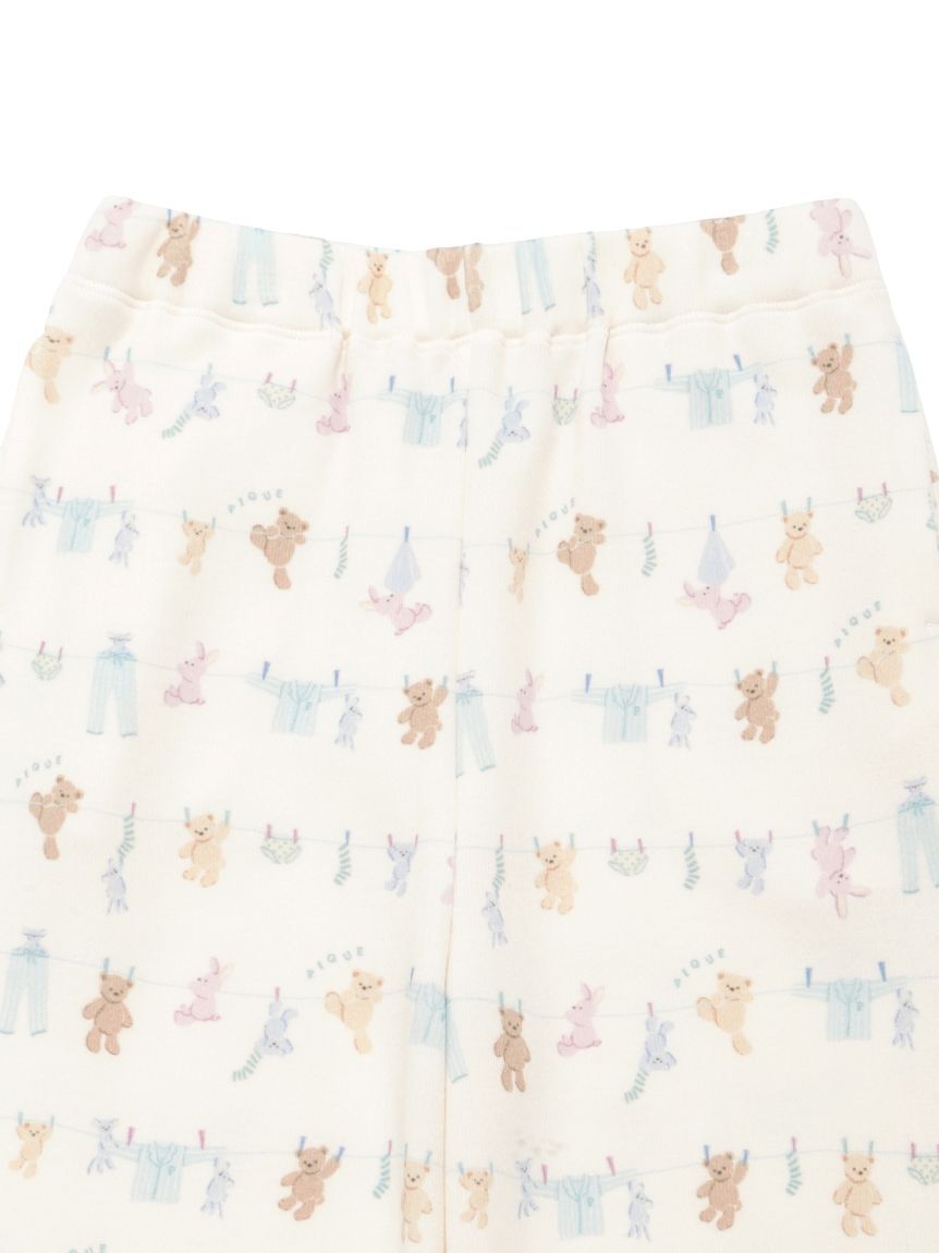 GELATO PIQUE KIDS & BABY「【JUNIOR】ウォッシングアニマル柄ロングパンツ」|ルームウェア|