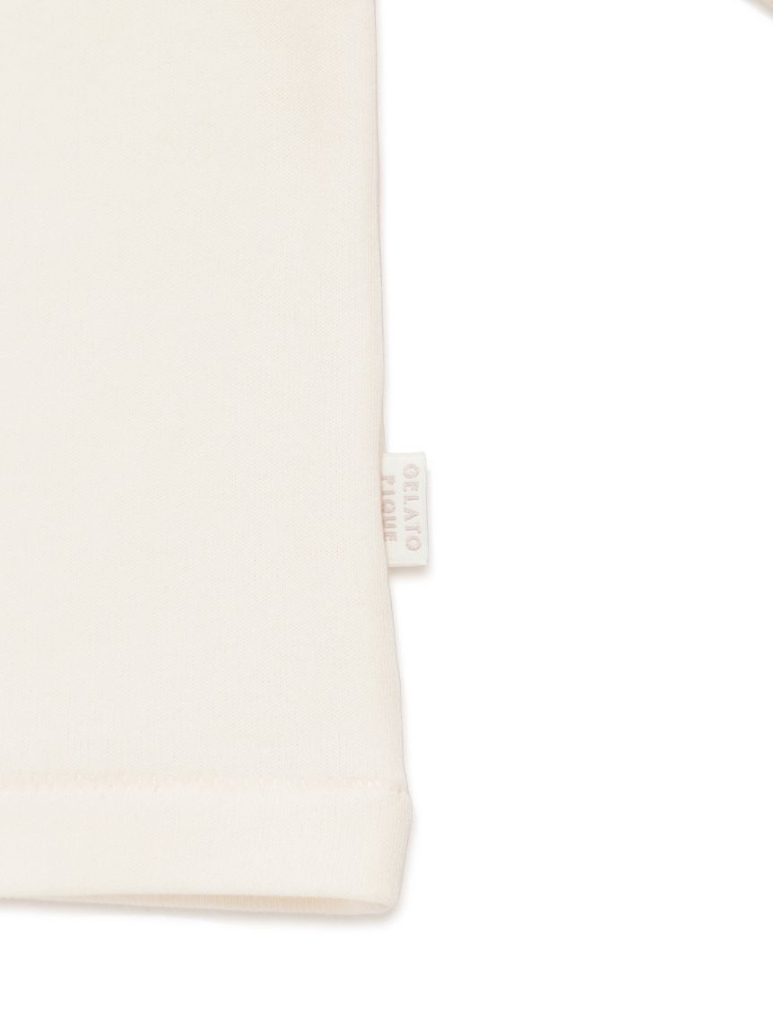 GELATO PIQUE KIDS & BABY「【JUNIOR】ウォッシングアニマルワンポイントロンT」|ルームウェア|