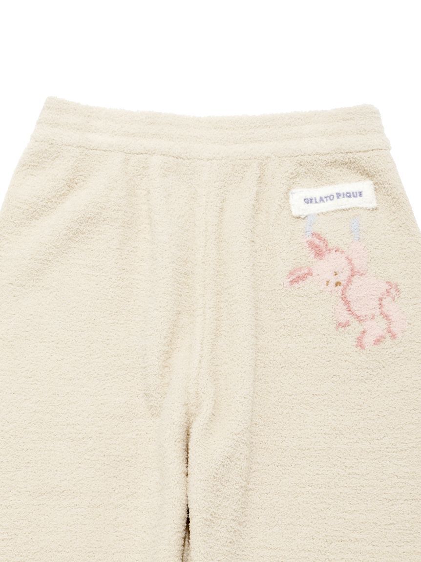 GELATO PIQUE KIDS & BABY「【JUNIOR】ウォッシングアニマルジャガードロングパンツ」|ルームウェア|