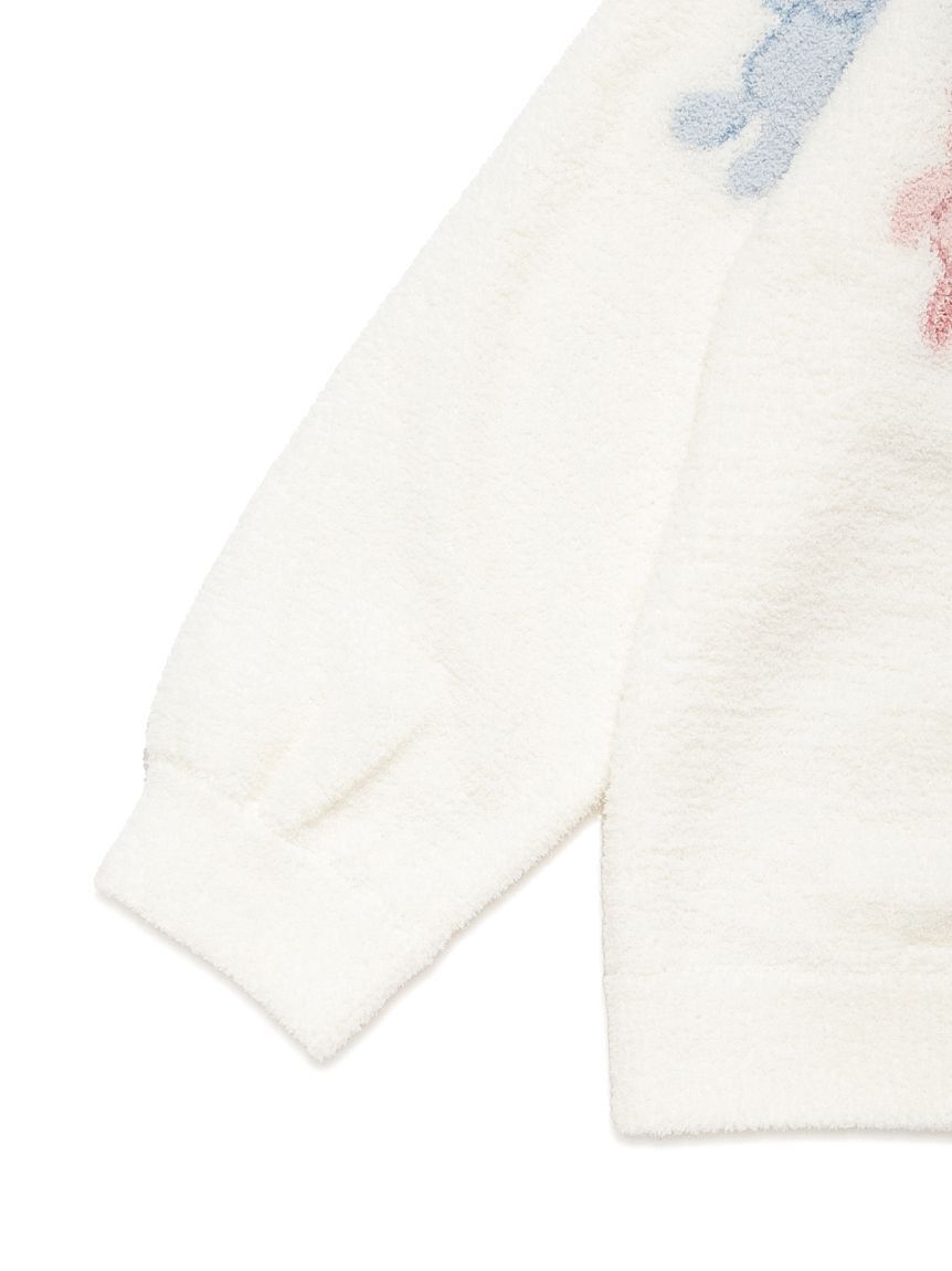 GELATO PIQUE KIDS & BABY「【JUNIOR】エアリーモコウォッシングアニマルジャガードパーカ」|パーカー|