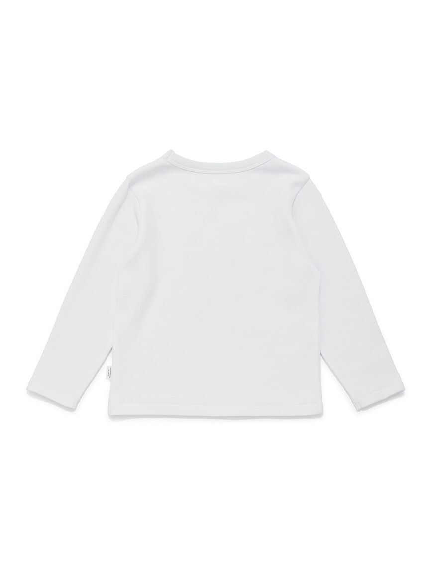 GELATO PIQUE KIDS & BABY「【KIDS】ウォッシングアニマルワンポイントロンT」|ルームウェア|