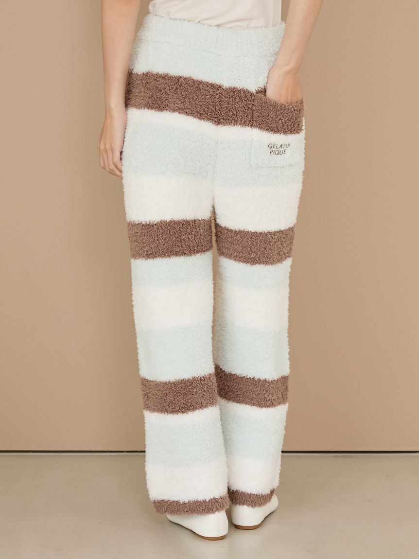 gelato pique「ジェラートランダムボーダーロングパンツ」|ルームウェア|