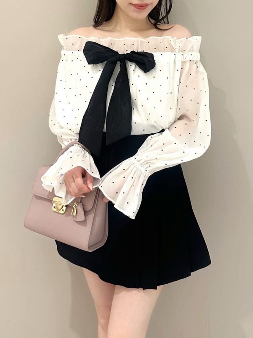 SNIDEL「プリーツスカショーパン」|その他|BLK