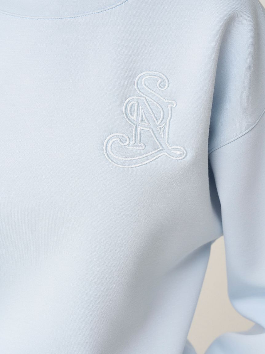 SNIDEL「ボンディングロゴスウェットプルオーバー」|スウェット・ジャージ|