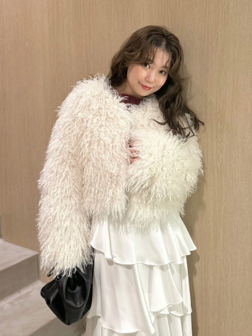 ECOPELショートファーコート（FRAY I.D）｜ルミネのファッション通販