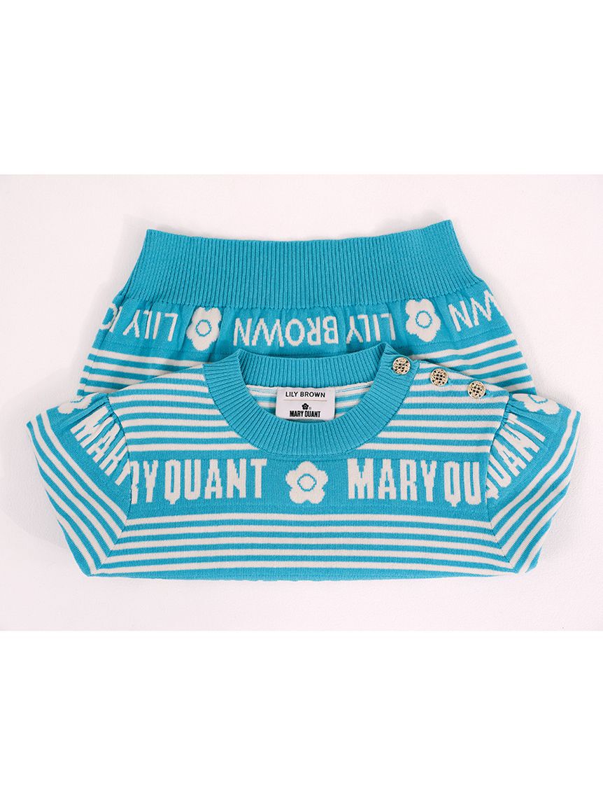 LILY BROWN「【WEB限定カラー】【LILY BROWN&times;MARY QUANT】ジャガードニットトップス」|ニット・セーター|