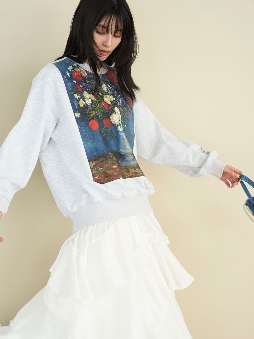 LILY BROWN「パレットアートスウェット」|スウェット・ジャージ|