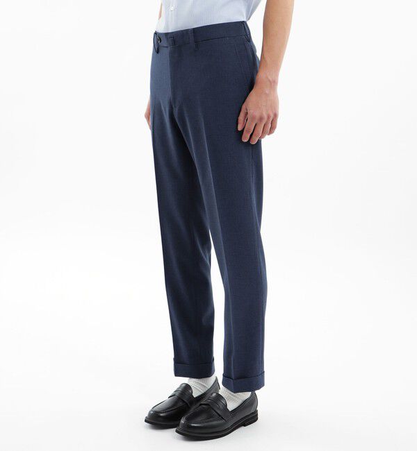 MACKINTOSH PHILOSOPHY「トロッター トラウザーズ#070 はっ水ストレッチメッシュ」|スラックス|