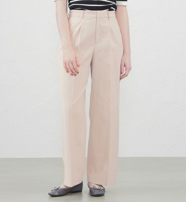 MACKINTOSH PHILOSOPHY「【WEB&一部店舗限定】ドライオックスフォードワイドパンツ」|その他|ピンク