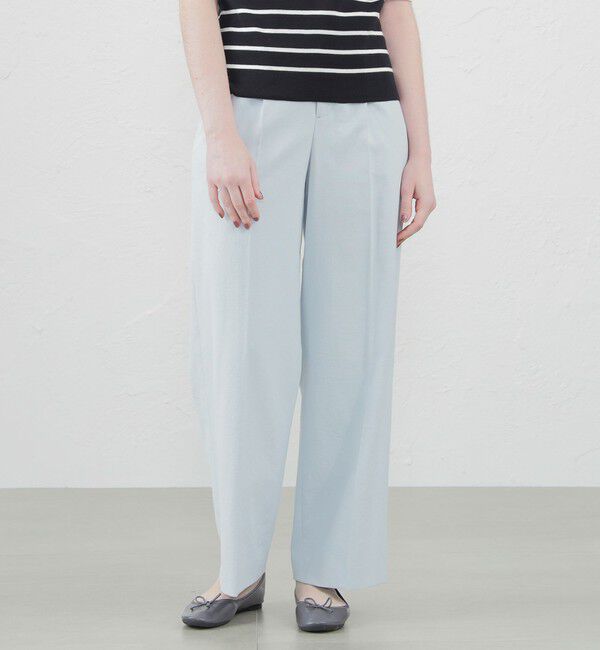 MACKINTOSH PHILOSOPHY「【WEB&一部店舗限定】ドライオックスフォードワイドパンツ」|その他|ライトブルー